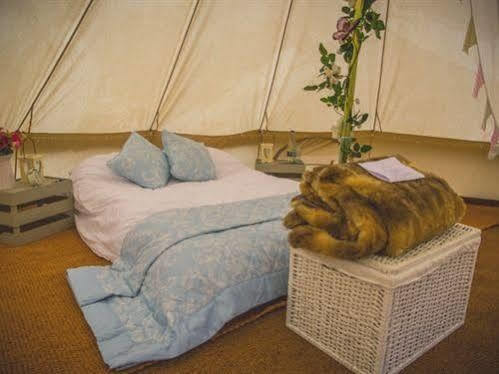 Skipbridge Farm Shepherds Huts Campground Green Hammerton Extérieur photo