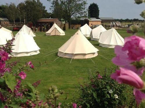 Skipbridge Farm Shepherds Huts Campground Green Hammerton Extérieur photo